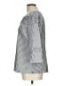 Talbots Gray 3/4 Sleeve Blouse Size L - photo 5
