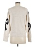 Express Animal Print Ivory Pullover Sweater Size XS - photo 2