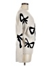 Express Animal Print Ivory Pullover Sweater Size XS - photo 4