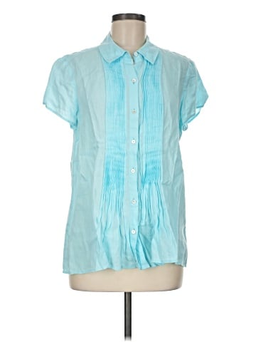 Talbots Short Sleeve Blouse (view 1)