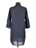 Splendid Blue 3/4 Sleeve Button-Down Shirt Size M - photo 2