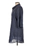 Splendid Blue 3/4 Sleeve Button-Down Shirt Size M - photo 5