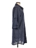 Splendid Blue 3/4 Sleeve Button-Down Shirt Size M - photo 4