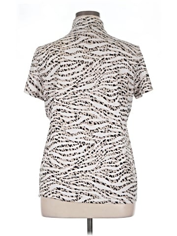 Weekends by Chico's Short Sleeve Blouse (view 2)