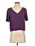 Babaton Purple Short Sleeve Top Size S - photo 1