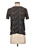 ETRO 100% Silk Black Short Sleeve Top Size S - photo 1