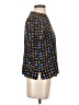 ETRO 100% Silk Black Short Sleeve Top Size S - photo 4