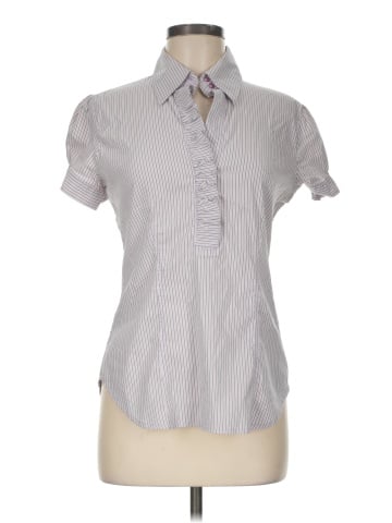 New York & Company Short Sleeve Blouse (view 1)