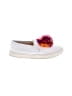 Betsey Johnson 100% Polyurethane Tropical White Sneakers Size 6 - photo 1