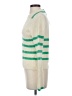 Central Park West Color Block Ivory Pullover Sweater Size XS - photo 5