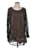 Lulu Black Long Sleeve Blouse Size L - photo 1