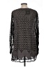 Lulu Black Long Sleeve Blouse Size L - photo 2