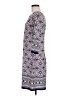AB Studio Graphic Floral Pink Blue Casual Dress Size M (estimated) - photo 5