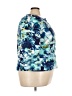 Coldwater Creek Print Blue Jacket Size 24 - photo 4