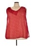 Avenue Red Sleeveless Blouse Size 22 Plus - photo 1