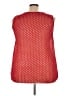 Avenue Red Sleeveless Blouse Size 22 Plus - photo 2
