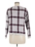 Ann Taylor Checkered-gingham Plaid Multi Color Purple Pullover Sweater Size M - photo 2