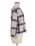 Ann Taylor Checkered-gingham Plaid Multi Color Purple Pullover Sweater Size M - photo 4
