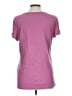 Talbots 100% Cotton Purple Short Sleeve Top Size L - photo 2