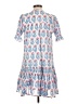 Oliphant Print Blue Casual Dress Size XS - photo 2