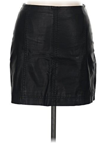 Free People Faux Leather Skirt (view 1)