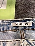 Vigoss Hearts Blue Jeans Size 28 waist - photo 7