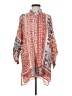 Johnny Was 100% Silk Orange Kimono Size S - photo 1