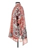 Johnny Was 100% Silk Orange Kimono Size S - photo 5