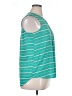 Apt. 9 100% Polyester Teal Sleeveless Blouse Size L - photo 4