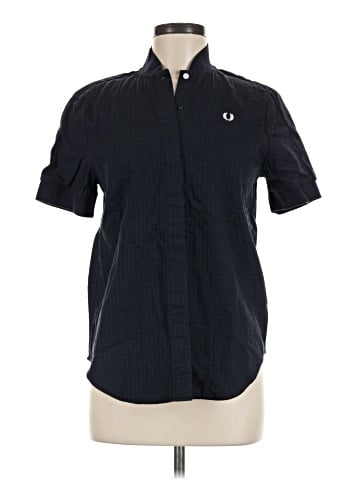 Fred Perry Short Sleeve Button-Down Shirt (view 1)