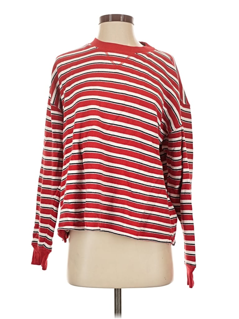 Pre-owned Jcrew Pullover Sweater In Red
