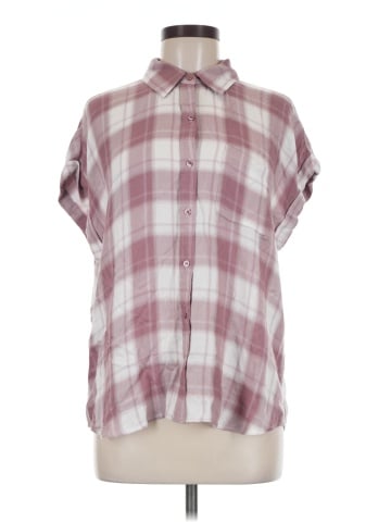 Cosmic Blue Love Short Sleeve Blouse (view 1)