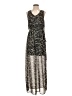 Walter Baker 100% Polyester Gray Black Casual Dress Size 6 - photo 1