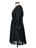OAK + FORT 100% Polyester Stars Black Casual Dress Size S - photo 5
