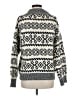 A New Day Print Gray Pullover Sweater Size M - photo 2