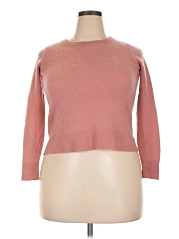 Halogen Cashmere Pullover Sweater (view 1)