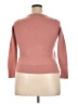 Halogen 100% Cashmere Pink Cashmere Pullover Sweater Size XXL - photo 2