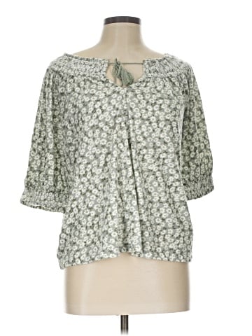 Lucky Brand 3/4 Sleeve Blouse (view 1)