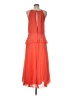 ASOS 100% Polyester Orange Cocktail Dress Size 8 - photo 2