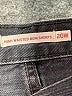 Levi's 100% Cotton Black Denim Shorts Size 20 - photo 3