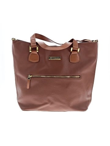 Joy & Iman Leather Tote (view 1)