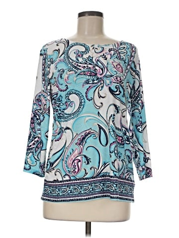 JM Collection 3/4 Sleeve Blouse (view 1)