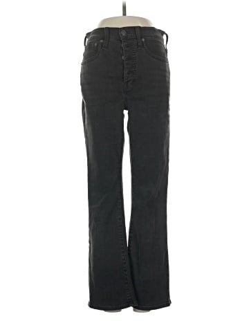 Madewell Cali Demi-Boot Jeans in Bellspring Wash: Button-Front Edition (view 1)