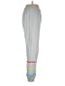 Chaser 100% Cotton Color Block Stripes Gray Sweatpants Size L - photo 4