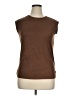 Attention Brown Short Sleeve Top Size XL - photo 1