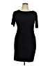 Enfocus Solid Black Cocktail Dress Size 14 Petite - photo 1