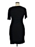 Enfocus Solid Black Cocktail Dress Size 14 Petite - photo 2