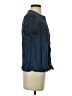 Daniel Rainn 100% Lyocell Blue Short Sleeve Blouse Size S - photo 4