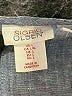 Sigrid Olsen 100% Linen Gray 3/4 Sleeve Button-Down Shirt Size L - photo 7