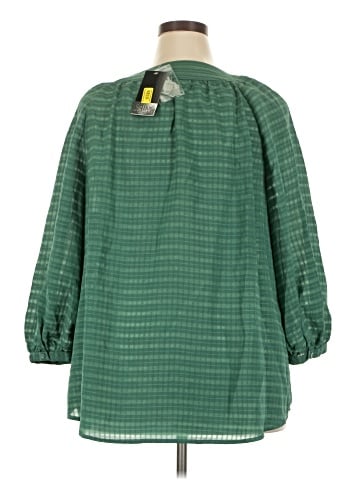 Investments 3/4 Sleeve Blouse (view 2)